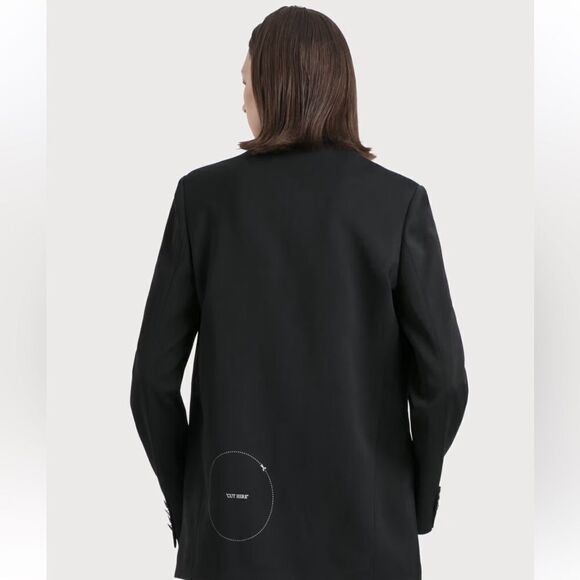 OFF-WHITE Gabardine Tomboy Blazer size M $1715 NWT - Picture 12 of 12